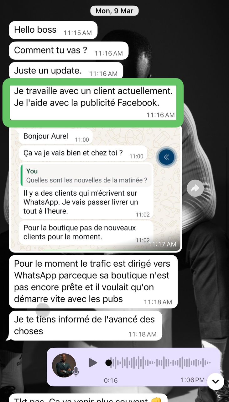 Conversation élève